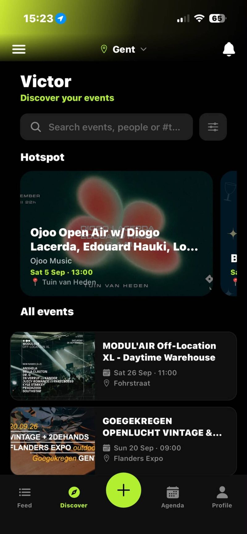 Ontdek: hotspots en events in je stad